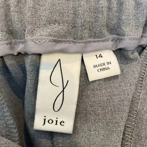 Joie High Waisted Pleated Slacks Pants - Picture 11 of 11